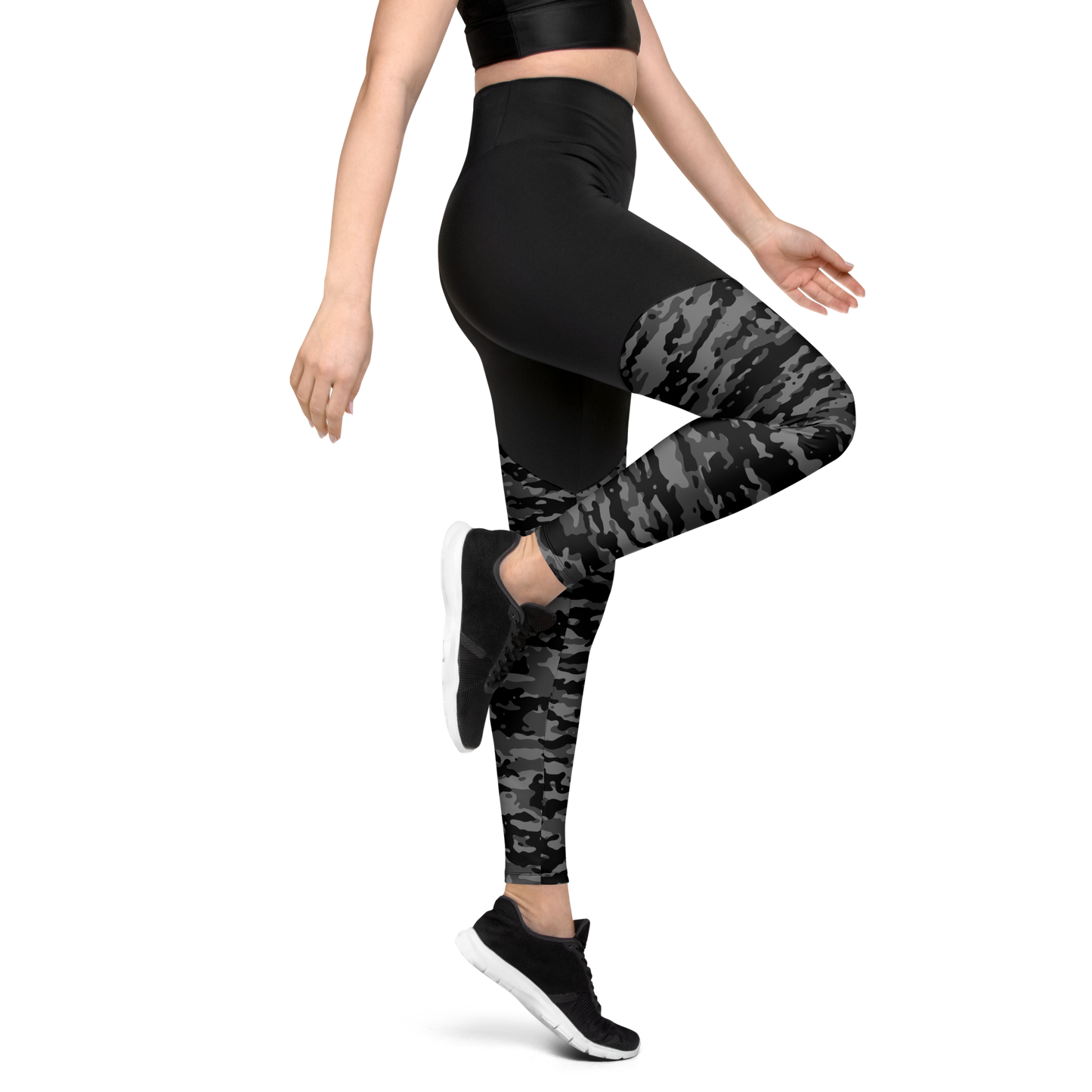 INKA BLACK #A1 SPORTS LEGGING