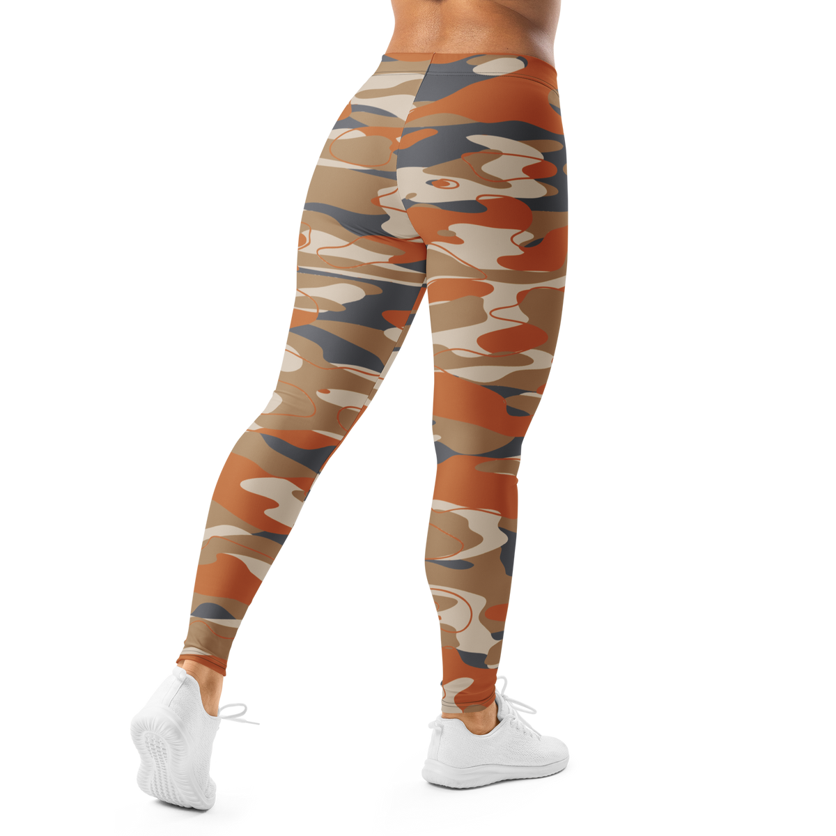 Tideway Fall 1 mid-rise comfort leggings, back view.