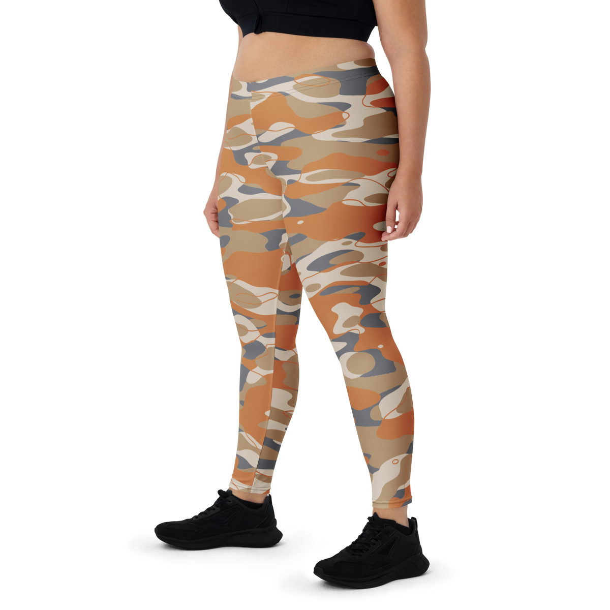 Tideway Fall 1 mid-rise comfort leggings, oversize-fit front view.