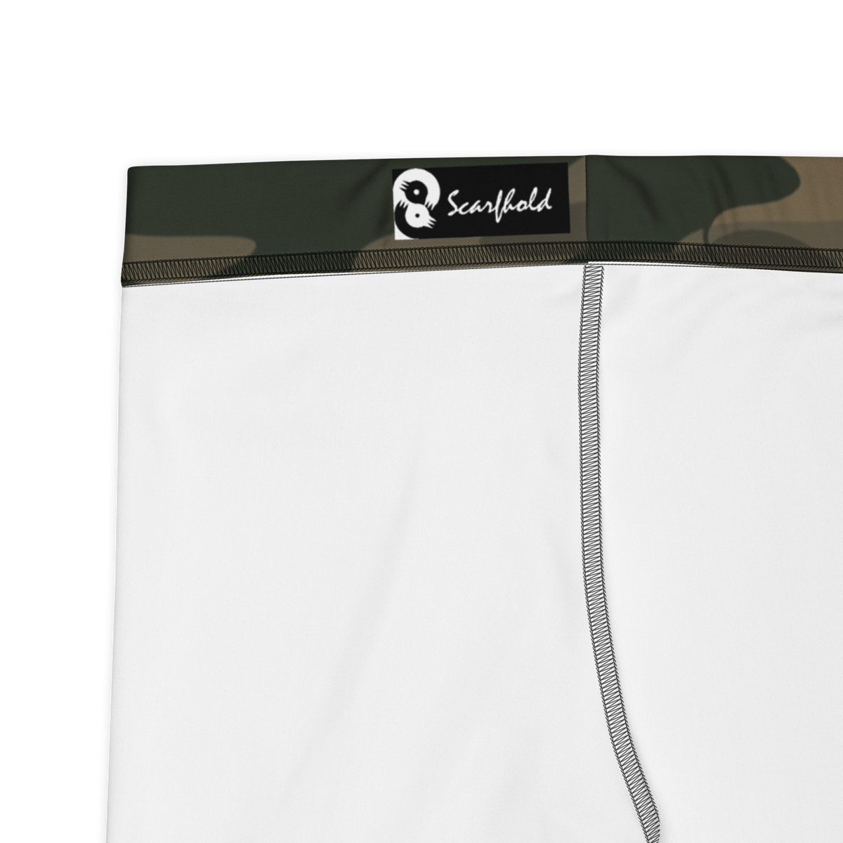 Tideway Woodland mid-rise comfort leggings, fabric and construction details.