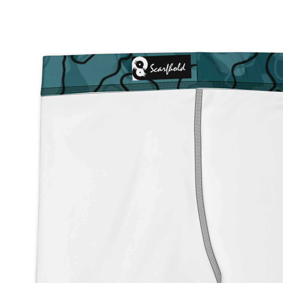 Tundra Waterspout camouflage mid-rise comfort leggings, fabric and construction details.