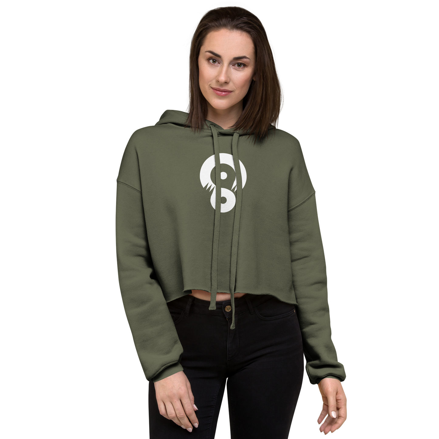 SCARFHOLD CENTRAL CROP HOODIE