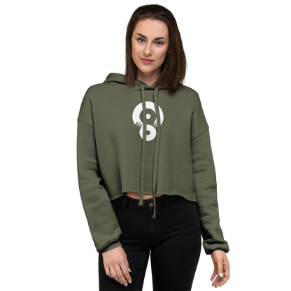 SCARFHOLD CENTRAL CROP HOODIE